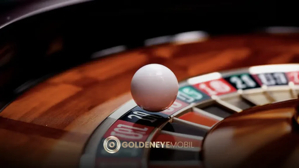 Golden eye mobil rulet türleri