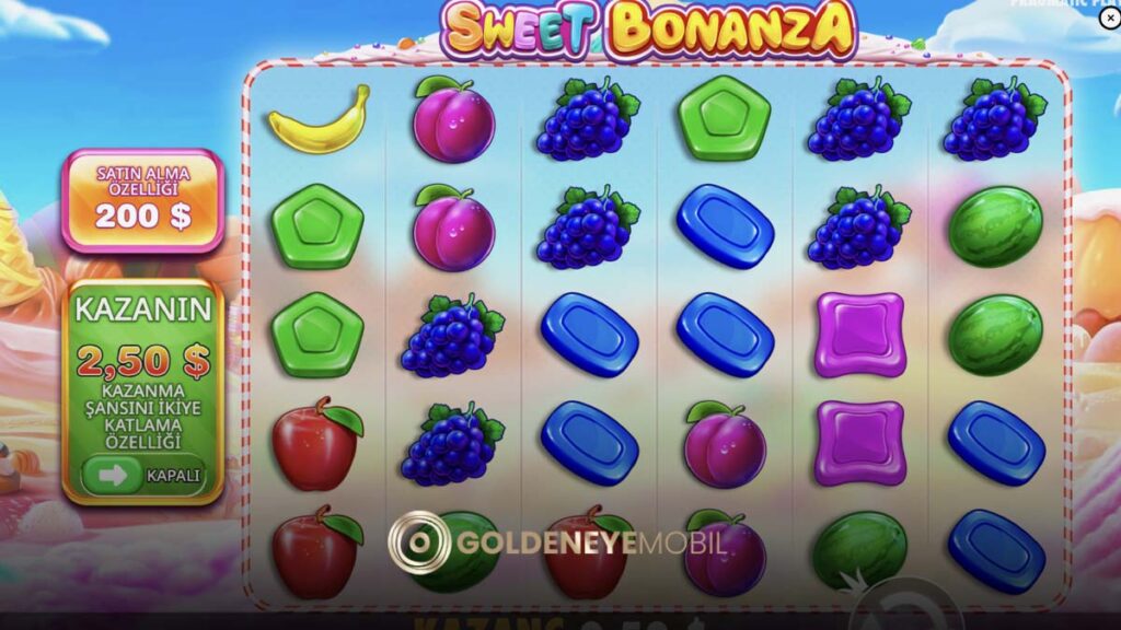 Golden eye mobil sweet bonanza