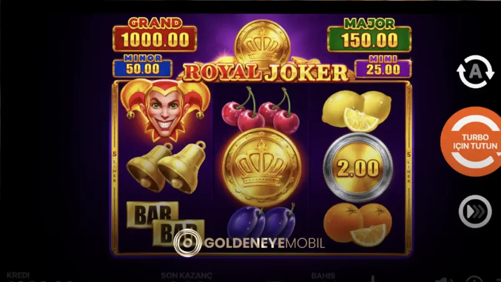 Golden eye mobil playson turnuvası